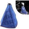 Adunsiaoto Copertura Manuale Del Pomello Dell'auto, Copertura per Cambio Automatico/Manuale Stivali, Universale Antipolvere Gear Shifter Panno Protettivo La Maggior Parte Delle Auto(Blu)