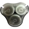 UDXVUXCX Testine Di Ricambio SH90 Rq12, Compatibili Con Philips Norelco, Serie 9000 S9911 S9731 S9711 S9511 S9111 S9031 S9988 Lama Di Rasoio SH90 Rq12 Testina Di Ricambio SH90(1pcs)