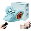 JHYLJSH Hugterra - Massaggiatore elettrico per collo, 6 livelli di intensità di massaggio, riscaldato, massaggiatore portatile 4D, cuscino per trazione cervicale, cuscino massaggiante per collo e spalle,