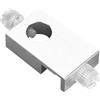 DONGKER Supporto per Tubo per Acquario,0,47/0,63 Morsetto Fissaggio per Acquari in Lega di Alluminio Clip per Tubi per Serbatoio Pesce (Spessore Inferiore a 0,5)