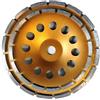Ct&t Industrie Diamante mola Piatto Dischi abrasivi Ø 230 mm Foro 22,23 mm 7 mm Doppio dente