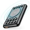 FOREVER Powerbank wireless 18 W, 10000 mAh, ricarica a induzione, power bank con ventose, ricarica sicura e veloce del telefono, PD Power Delivery, QC Quick Charge 3.0, USB, USB-C