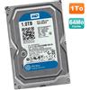 WD Western Digital WD10EZEX-21M2NA0 - Hard disk da 1 TB, SATA III, 3,5, 7200 giri/min, 64 MB