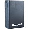 Midland - Batteria PB42 Lithium per Walkie Talkie Alan 42, 2800mAh, Ricarica Rapida USB-C, LED di Stato, Alta Capacità per Ricetrasmettitori Portatili, Accessori per Radioamatori, Tensione 3,7V