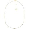Fossil Collana da donna in ottone con chiusura a moschettone