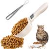 mizikuu Cucchiaio Digitale per Alimenti, 800g Bilancia da Cucina Misurino per Cibo Cani LCD Tazze di Misurazione Pet Cucchiaio Dosatore per Cibo per cani gatti, farina, spezie, chicchi di caffè