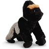 Zappi Co Noah il Gorilla Silverback Peluche (22cm) Potente Compagno Primate - Morbido, Coccoloso, 100% Riciclato - Amico Gentile Gigante