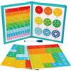 Dr. MUYA® Puzzle Educativo Frazioni Magnetiche, Giochi per Bambini 5 6 7 8 9 Anni, Montessori 5 Anni, Giochi Matematici, Puzzle Magnetico, Regali Bambini Bambine Studenti