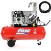 Fiac AB 150/415 - Compressore 3 HP Monofase - Serbatoio 150L Made in Italy