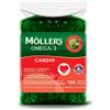 Moller's Omega 3 Cardio Integratore per la salute del cuore 120 Capsule