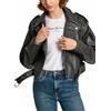 Pepe Jeans Amalia Giacca da Motociclista, Nero (Black), XL Donna