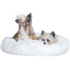 Karlie Lettino rotondo Agnes L 76 cm H 17 cm Bianco