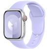 DONEGANI C1 per Cinturino Apple Watch 40mm 44 mm 46mm 42mm 45mm 41mm 38mm 49mm Se Ultra 2 Serie 10 9 8 7 6 5 4 3 Band Bracciale Sport Silicone, Nebbia viola