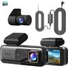 BOTSLAB Dash Cam Auto 4K, Fronte Retro, Kit Cablaggio, STARVIS, 64GB
