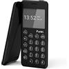Punkt. MP02 Nuova Generazione, Telefono Cellulare Minimalista 4G, Wi-Fi hotspot, 2GB RAM + 16GB di memoria, batteria 1280 mAh, Multibanda - Nero