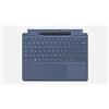 Microsoft Surface Keyboard Signature Keyboard Blu zaffiro + Pennino Superficie Slim Pen 2, Compatibile con Surface Pro 8, Pro 9 e Pro X (Clavier AZERTY)