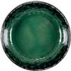 Le Coq Porcelaine LE COQ Deimos Piatto fondo nero e verde reattivo cm 21 - Confezione 6 pezzi
