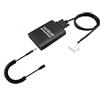 Yatour Adattatore stereo AUX Suzuki, interfaccia di ingresso audio digitale per auto con scheda SD, i-Pod MP3 USB, ingresso AUX da 3,5 mm, lettore musicale compatibile per i-Phone per Suzuki 14 pin 2001+