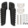XMT-MOTOR Poggiapiedi Moto Poggiapiedi Pedane Passeggero Posteriore Adatto per Kawasaki Ninja ZX-6R 98-20 ZX-9R 98-13 ER6F ZX14 06-13 ZX10R 04-20 ZX12R 00-06