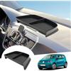 GAFAT V W UP/Seat MII/Citigo 2013-2023 2024 Contenitore per Console Centrale sopra il Condizionatore d'Aria, e UP 2024 Organizer Vano Portaoggetti Braccioli, Compatibile con Accessori VW UP