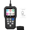 AIOMEST OBD2/EOBD Auto Diagnostica Italiano, AIOMEST Motore Scanner Diagnostico Diagnosi Auto Professionale, Car Lettore Guasti con Ricerca DTC, Monitoraggio Batteria, 2.4 IPS, Compatibile Auto dal 1996
