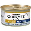 Gourmet gold mousse 85 gr Pesce dell'Oceano Scatoletta Gatti