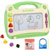 SOSINYA Lavagna Magnetica per Bambini, lavagnetta cancellabile Bambini con Penna Magnetica, Lavagna Magica con 4 timbri, Regalo di Compleanno, Lavagna per Bambini (A)