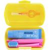 Curaprox - Travel Set Giallo Kit Igiene Orale Fuori Casa