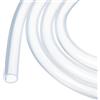 Rebower Tubo Silicone 6,6Piedi (2m) 6,4mm ID 9,5mm OD Trasparente Tubo Plastica Industriale Silicone Puro Pompa, Sifonaggio, Drenaggio, Irrigazione, Birrificazione, 1/4 x 3/8