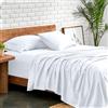 Bare Home - Set di lenzuola per letto matrimoniale in microfibra 1800 ultra morbida - Letto matrimoniale spazzolato traspirante - ipoallergenico - resistente alle rughe - tasca profonda (doppia