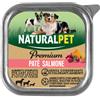 NaturalPet Premium Dog Adult All Breeds Patè 150 gr Salmone e mirtilli - 1° ORDINE? 20% di sconto SU BRAND ESCLUSIVI, codice BZR20