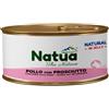 Natua Natural Cat Adult in Jelly cottura al vapore 85 gr - Pollo e prosciutto - Confezione da 24 pezzi - Cibo umido per gatti - 1° ORDINE? scegli lo sconto BZR5 / BZR20 + 200 punti fedeltà