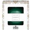 Cereria Di Giorgio - Candela Sfera laccata - Ø 10 cm - Verde Scuro
