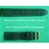 Morellato 20 MM Braccialetto Verde Modello Lucertola Teju Pelle Autentica Di Vitello,