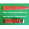 Morellato Bracciale In Vera Pelle Finta Lucertola Rosa Cucito Di Alta Qualità 18 Mm