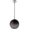 Globo VARUS - Lampadario a sospensione cromato e vetro fumé