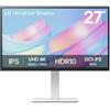 Lg Monitor 27" 4K 2160p ULTRAFINE UHD Pivot White e Black 27US550 W AEU