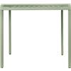 Ferm Living - Tavolo quadrato Dapple - Verde - Acciaio zincato verniciato a polvere - Designer Says Who