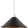 DC VOLTAGE Paralume per lampada a sospensione in metallo da soffitto, 22 cm x 10 cm, facile da montare, per ristorante, camera da letto, soggiorno, corridoi