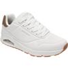 Skechers Sneaker Uno-Suited on Air da Uomo, Bianco, 41.5 EU