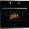 Electrolux Forno multifunzione a vapore SteamCrisp KOCDH77X2 finitura Intuit vetro nero da 60 cm