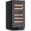 KlimaItalia Cantinetta Vino CW 37 G2TB - Ventilata - Doppia Temperatura +2 +12 / +12 +20 °C - 28 Bottiglie