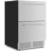 KlimaItalia Cantinetta Vino DW 82 INOX - Ventilata - Temp. +2/+10 °C - 45 Bottiglie