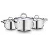 Barazzoni Batteria di Pentole Barazzoni Chef Line 163906 - 6 Pezzi