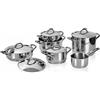 Barazzoni Batteria di Pentole Barazzoni Chef Line 163911 - 11 Pezzi