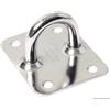 Seasure Piastra con anello inox 50x40 mm