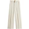 WOOLRICH PANTALONE IN LINO COTONE DONNA
