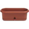 STEFANPLAST Fioriera Pierina cm 30x10,5h con sottovaso