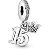 PANDORA Ciondolo 799540C01 15 compleanno