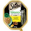 SHEBA Nature's Collection in vaschetta 85g alimento umido completo per gatti adulti bocconcini con pollo in salsa